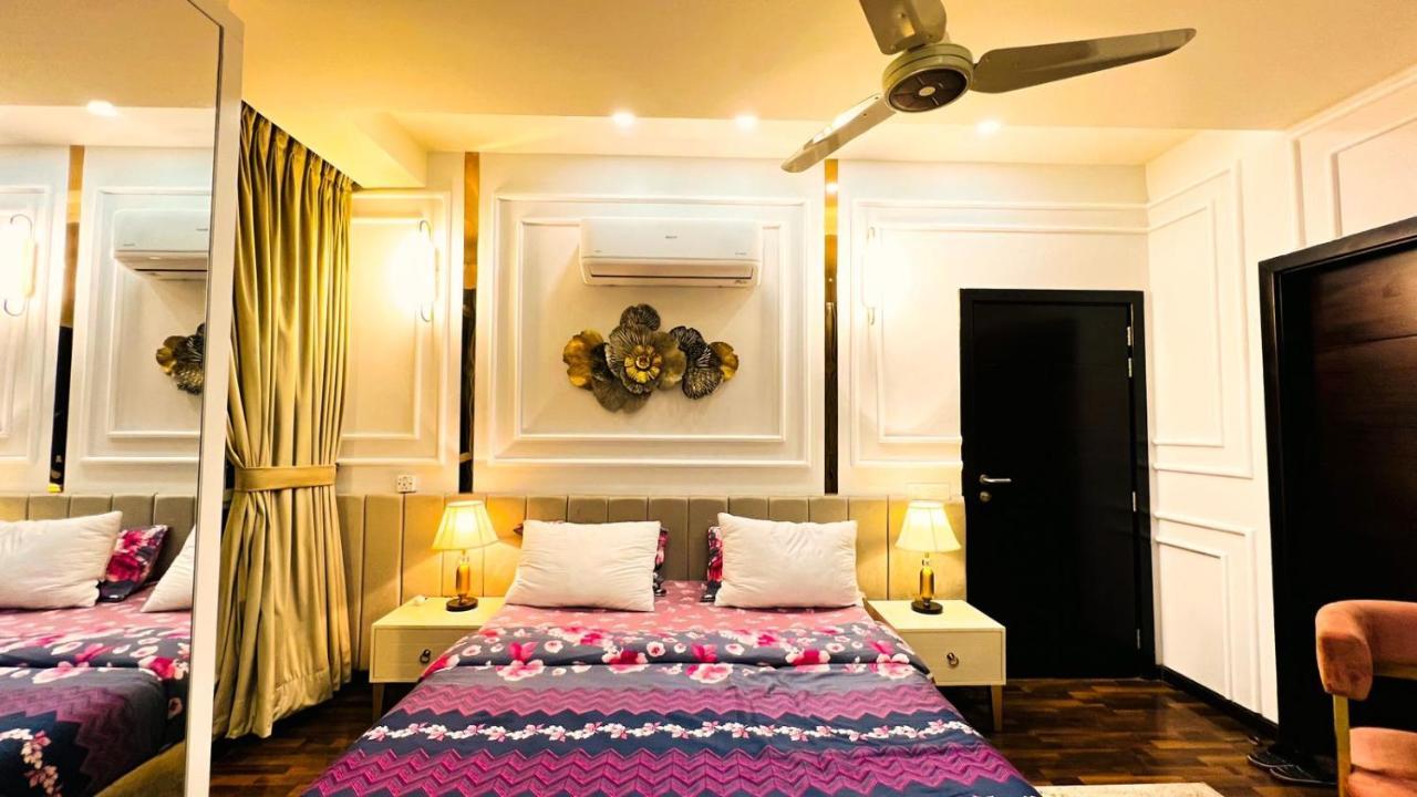 Ferienwohnung Sky Heights Luxury Apart Facing Centaurus Islamabad Exterior foto